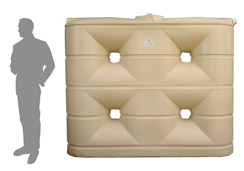 SL3000UR Litre UR Urban Tower Slimline Tank