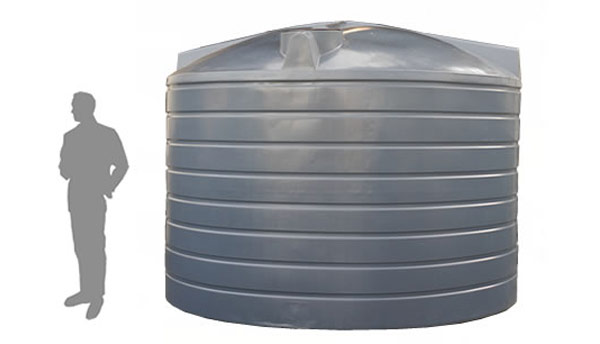 22,700 Litre / 5,000 Gallon Round Poly Water Storage Tank