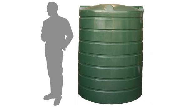 R2720 Litre Upright Rainwater Tank