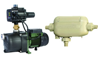 DAB Jetcom Pump with Rainsaver Controller